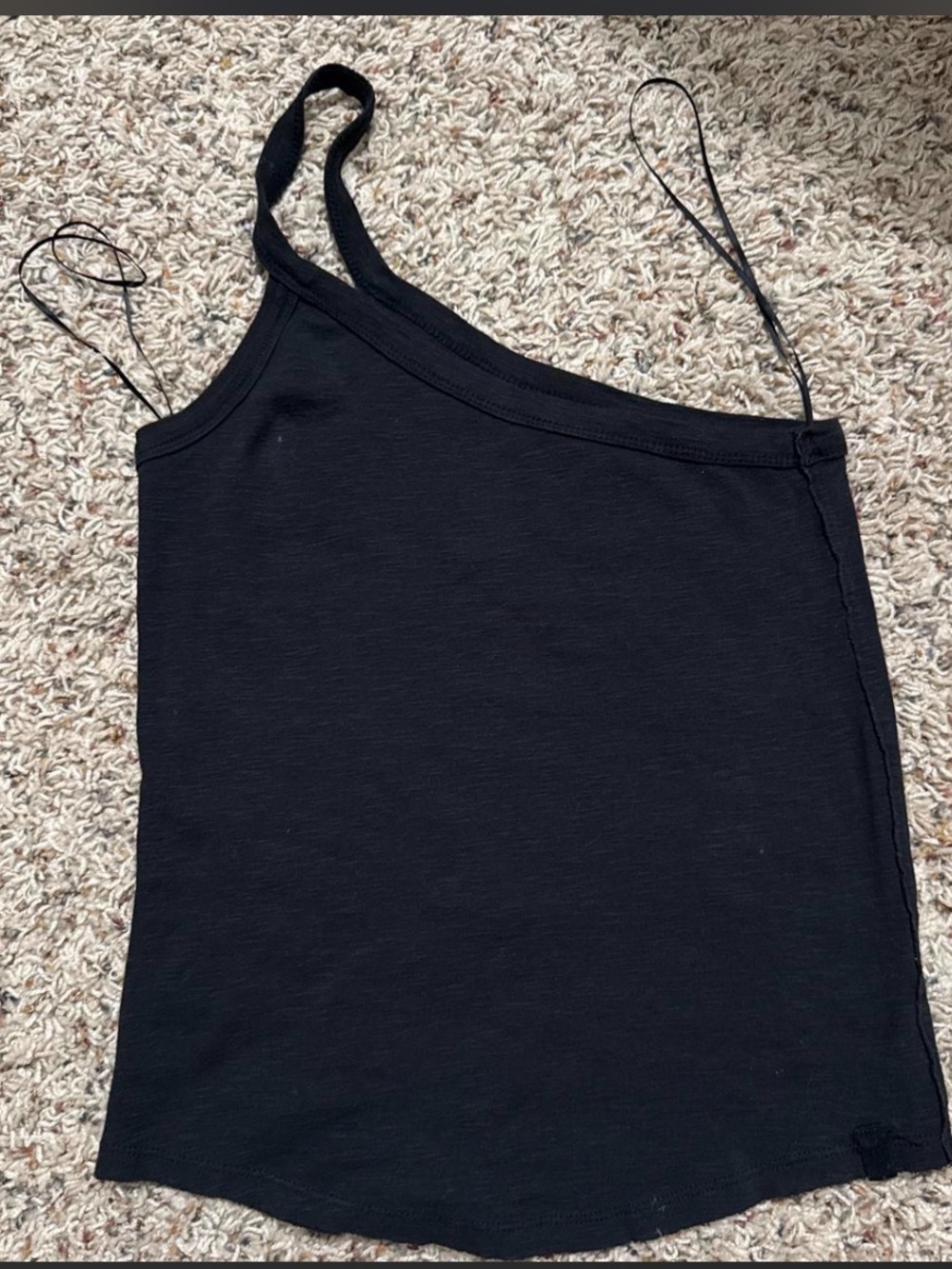 We The Free Black One-Shoulder Camisole